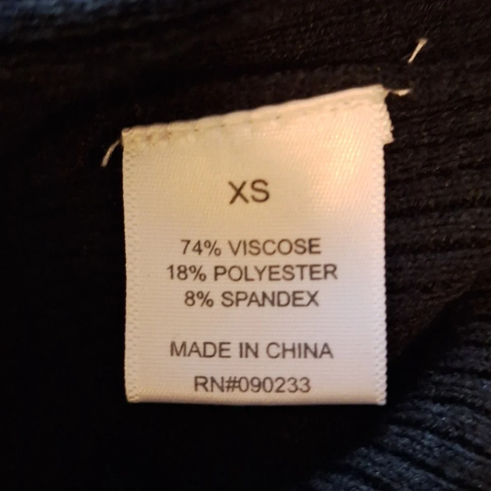 Kendall & Kylie Size XS Black & White - Picture 6 of 8